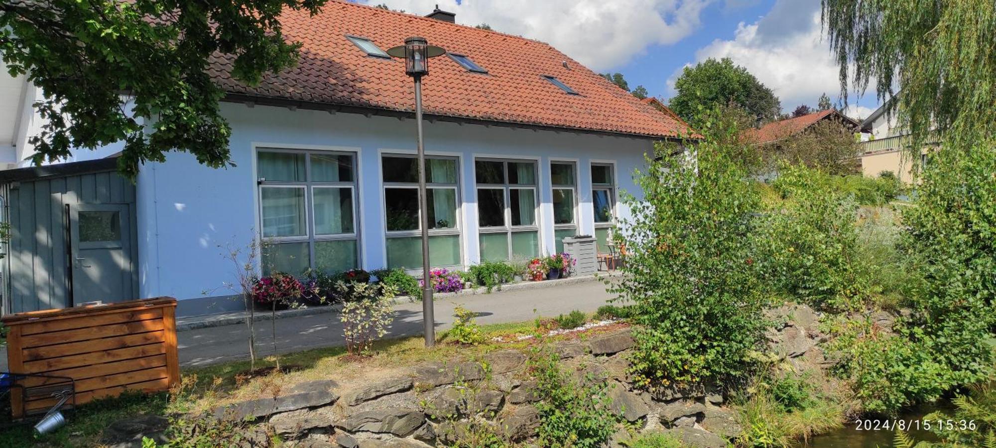 Ferienhaus Am Bach Achslach Buitenkant foto